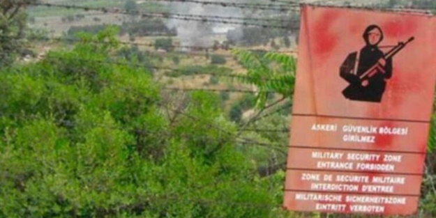 Askeri yasak bölgede ceset bulundu