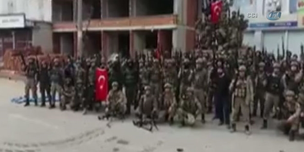 Cizre bu marşla inletildi! VİDEO