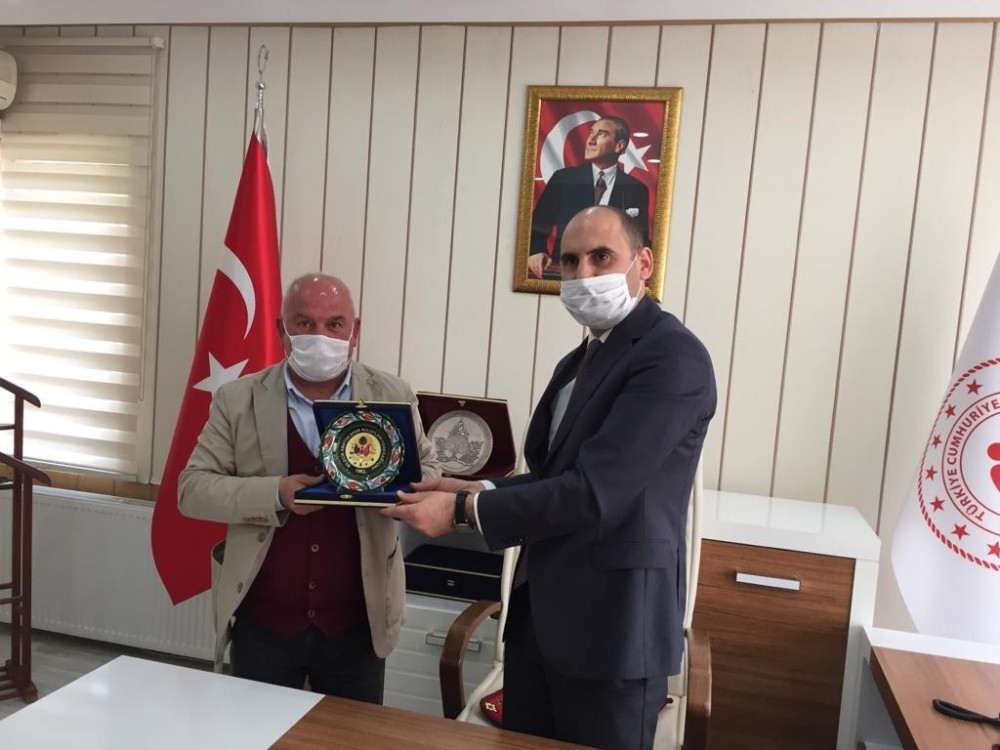 ASKF’dan Gençlik ve Spor İl Müdürü Özdemir’e ziyaret 