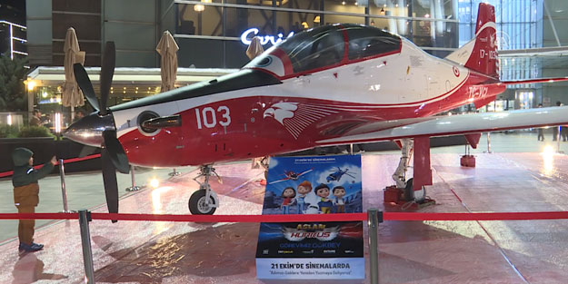 'Aslan Hürkuş: Görevimiz Gökbey' animasyonunun gösterimi yapıldı