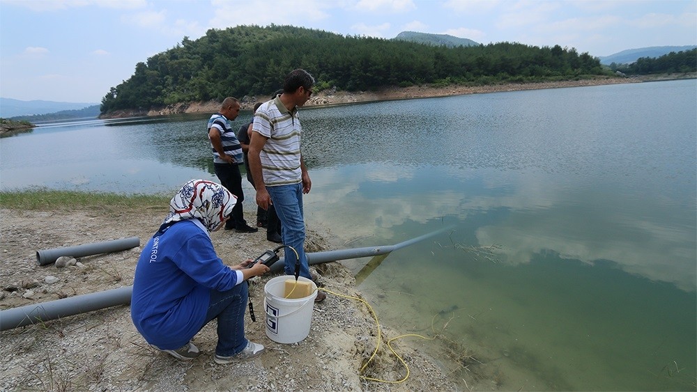 Aslantaş Barajı, 2 milyon yavru sazanla buluştu 
