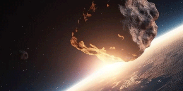 Asteroid hızla dünyaya geliyor! 120 ile 260 metre boyutunda