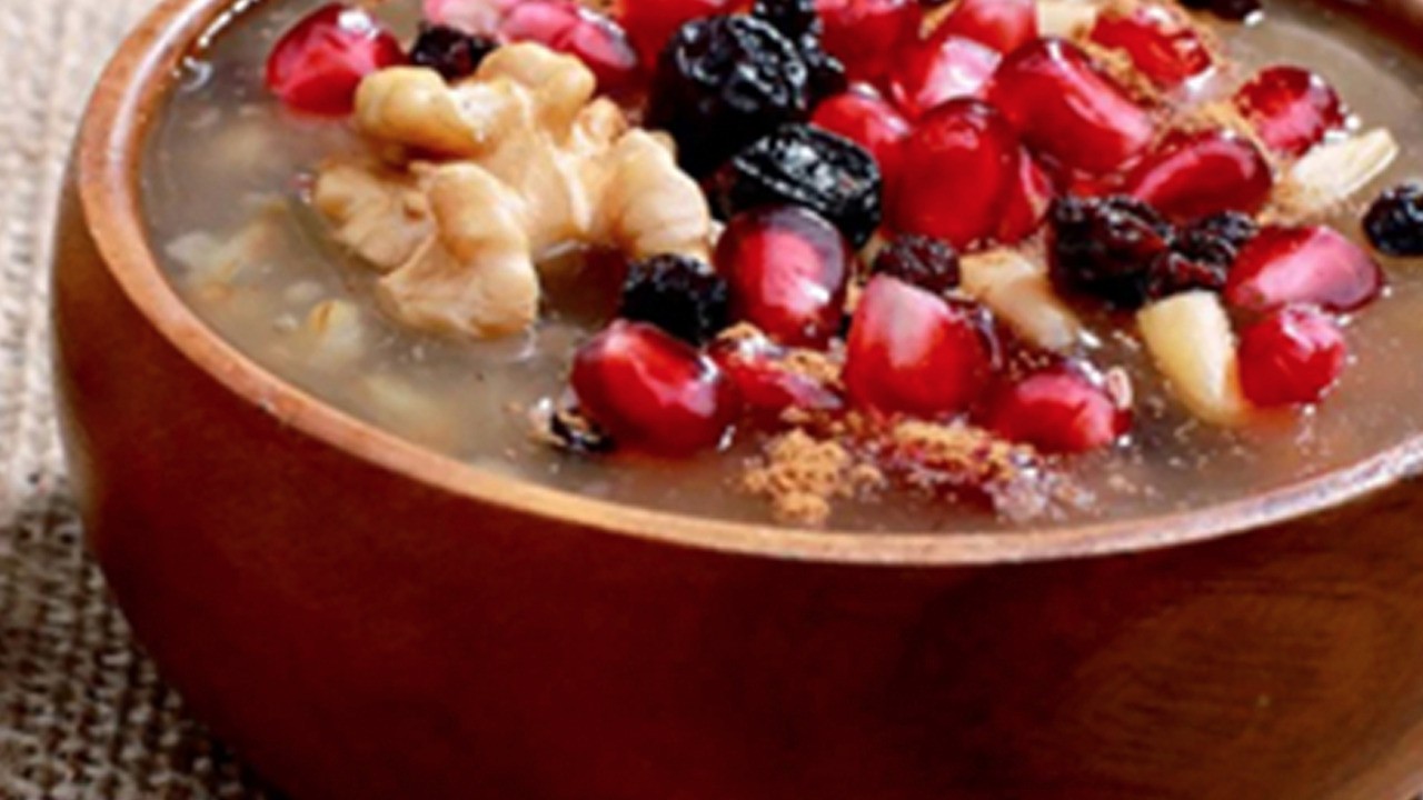 Aşure tarifi ve malzemeleri