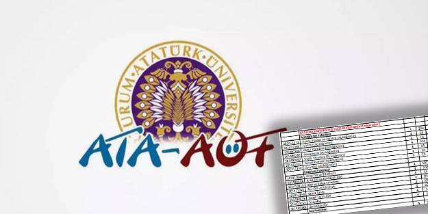 ATA AÖF 2021 DGS ek tercih kontenjanları, taban puanları