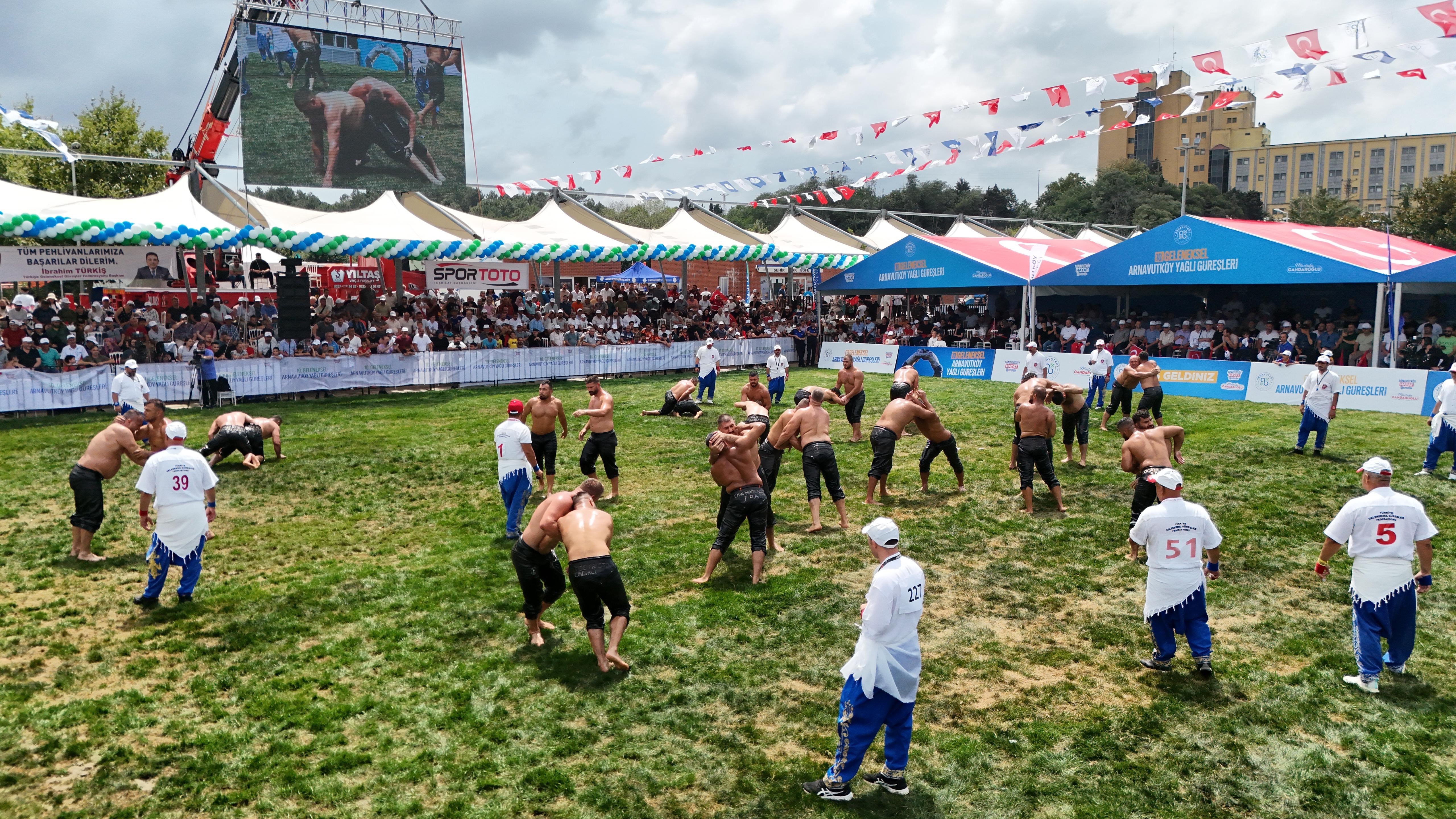 Ata sporunun kalbi Arnavutköy’de attı