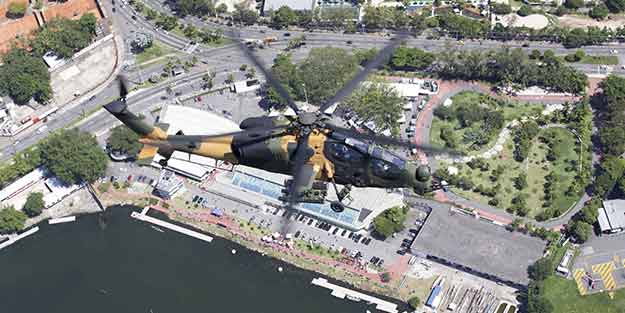 ATAK helikopter Brezilya'da büyük beğeni topladı