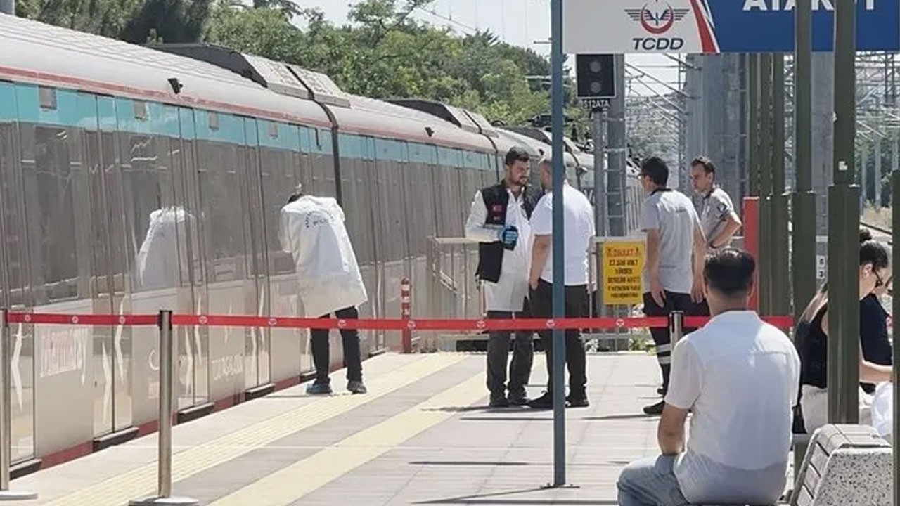 Ataköy Marmaray'da feci olay