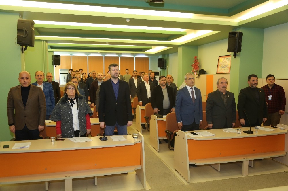 Atakum Meclisinde şehitler için ortak bildiri 