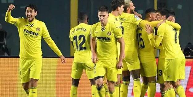 Atalanta'yı deviren Villarrreal turu kaptı