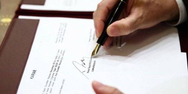 Atama kararları Resmi Gazete'de yayımlandı