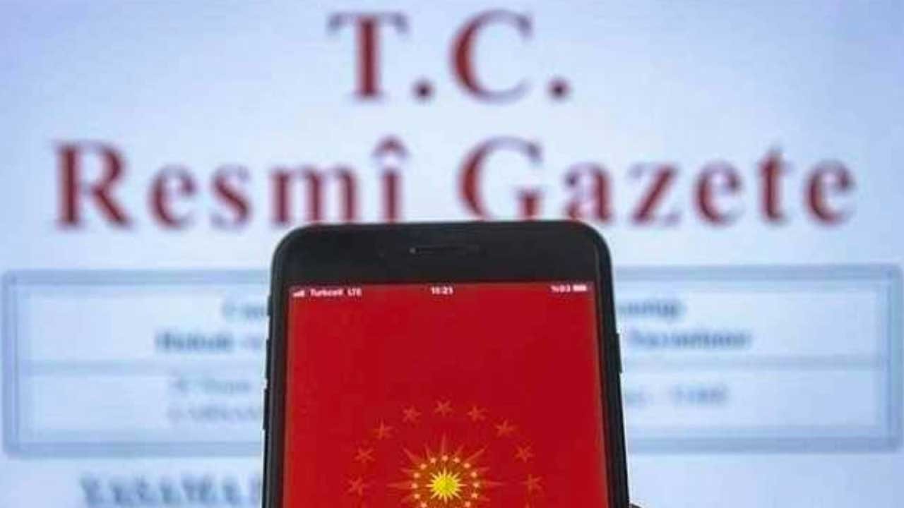 Atama ve görevden alma kararları Resmi Gazete'de yayımlandı