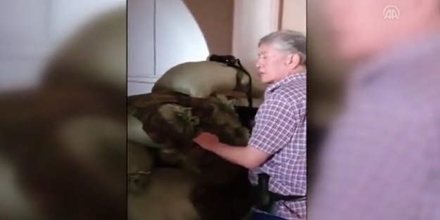 Atambayev böyle teslim oldu!