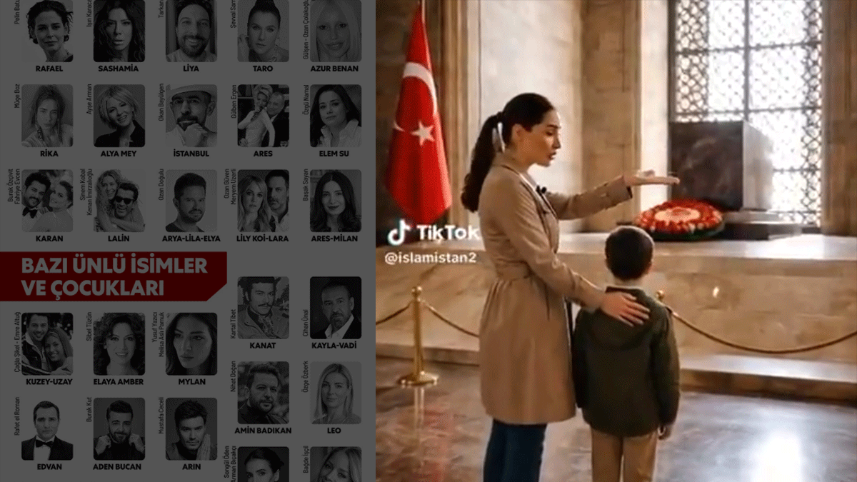 Atamız diyerek rant devşirdiler, çocuklarına ise yabancı isimleri layık gördüler!