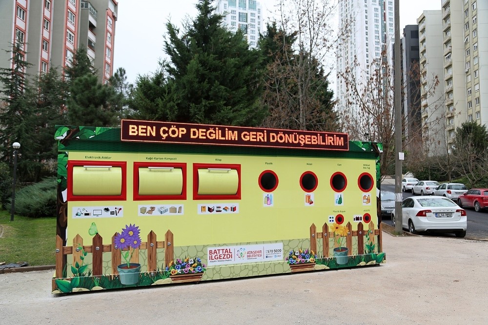 Ataşehir’de her yönüyle geri dönüşüme destek sağlandı 