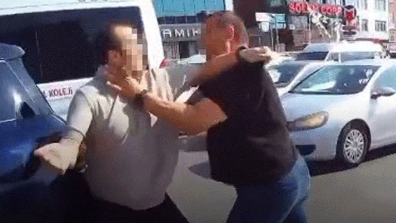 Ataşehir'de yol verme kavgasından ortalık karıştı!