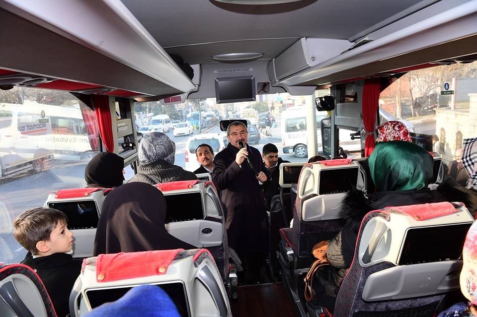 Ataşehirli kadınlar Sancaktepe’deki sayısız eser ve hizmeti görmeye gitti 