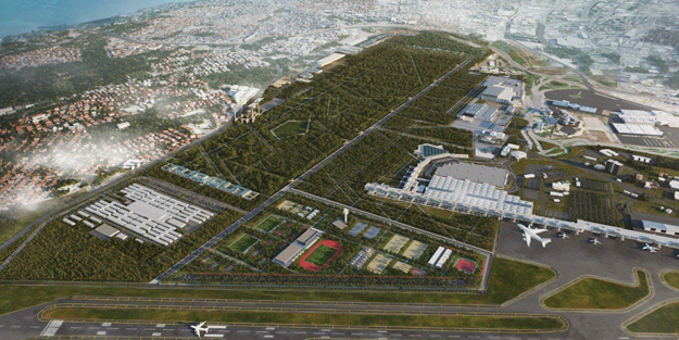 Atatürk Havalimanı Millet Bahçesi ilk fidanıyla buluşuyor