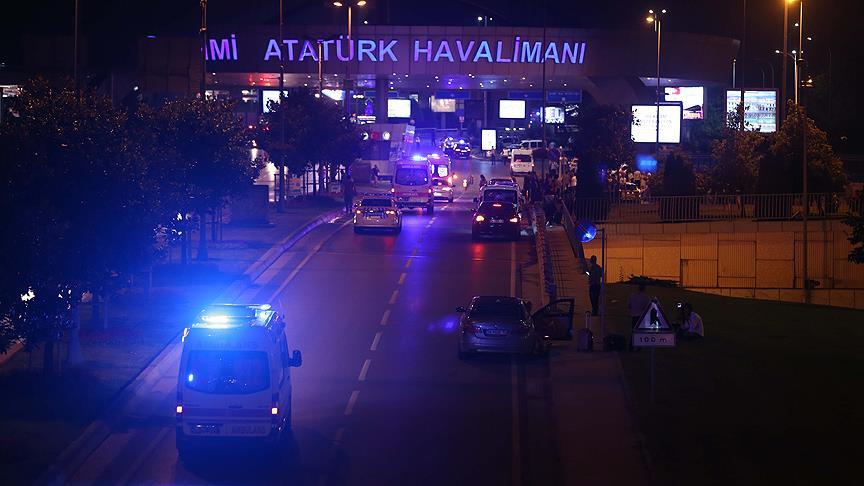 Atatürk Havalimanı'ndaki terör saldırısında 60 kişi yaralı