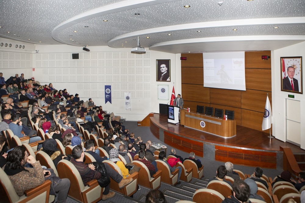 Atatürk Üniversitesi’nde Ortadoğu ve Suriye’nin durumu konuşuldu 