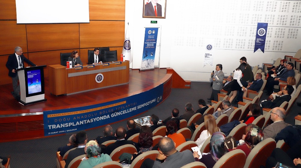 Atatürk Üniversitesi’nde Transplantasyon konusu ele alındı 