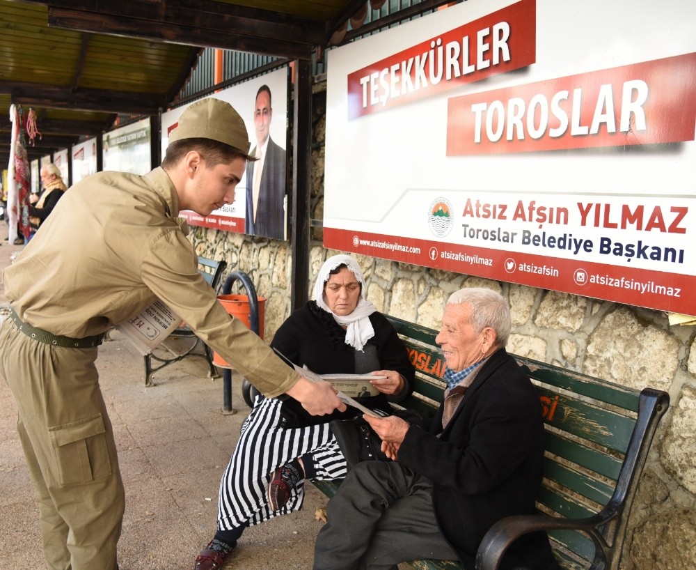 Atatürk’ün ilk gazetesi ’Minber’ Toroslar’da yeniden hayat buldu 