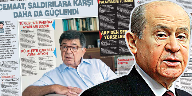 Ateist Alpay’dan Bahçeli'ye ŞEREFSİZ İMÂSI