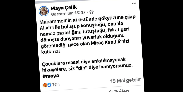 Ateist canavarlar azdı! İslam’a ve Peygamberimize saldırmak için fırsat kolluyorlar
