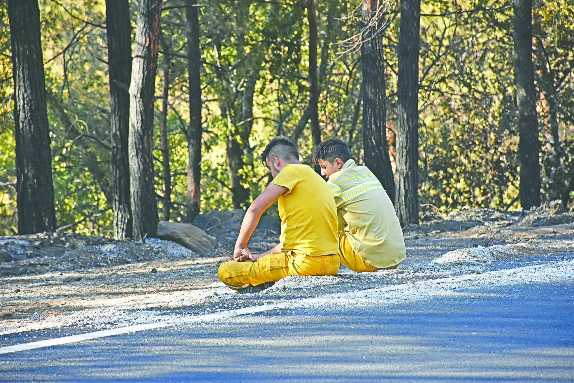 ‘Ateş Savaşçıları’ yangına 12 dakika içinde müdahale etti