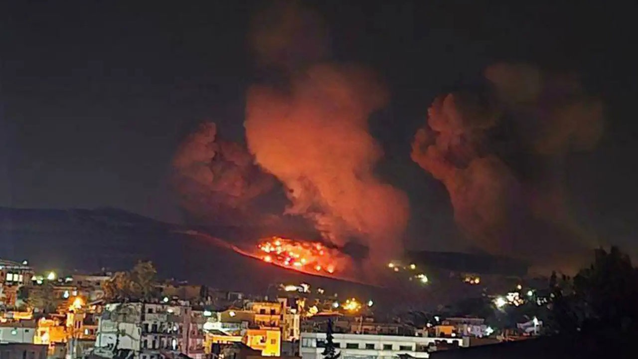 Ateşkes yine kağıt üzerinde kaldı! İsrail savaş uçakları Lübnan semalarında