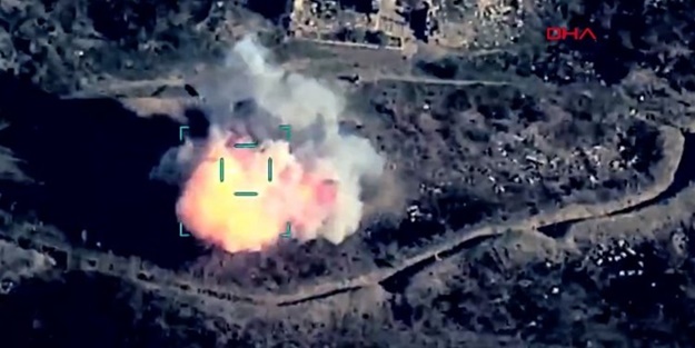 Ateşkesi ihlal eden Ermeni güçlerine ağır darbe