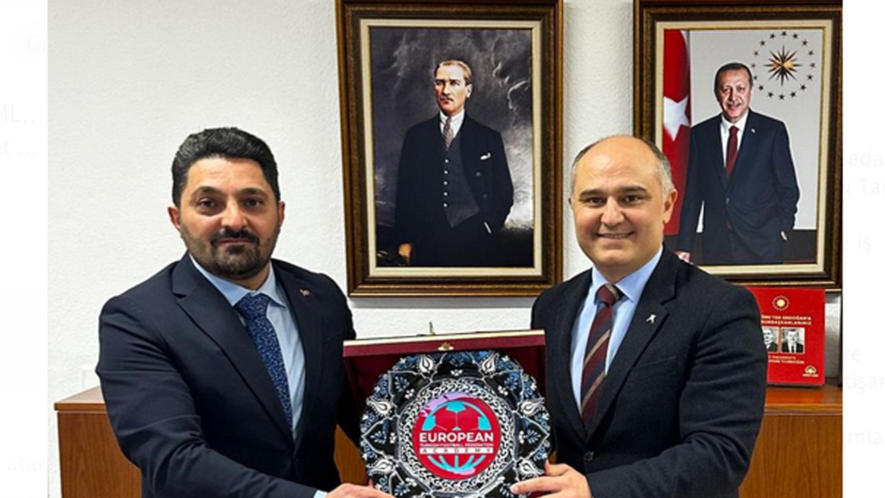 ATFF Academy Başkanı Sedat Aydemir, Almanya Essen Başkonsolosu Taylan Özgür Aydın ile Görüştü