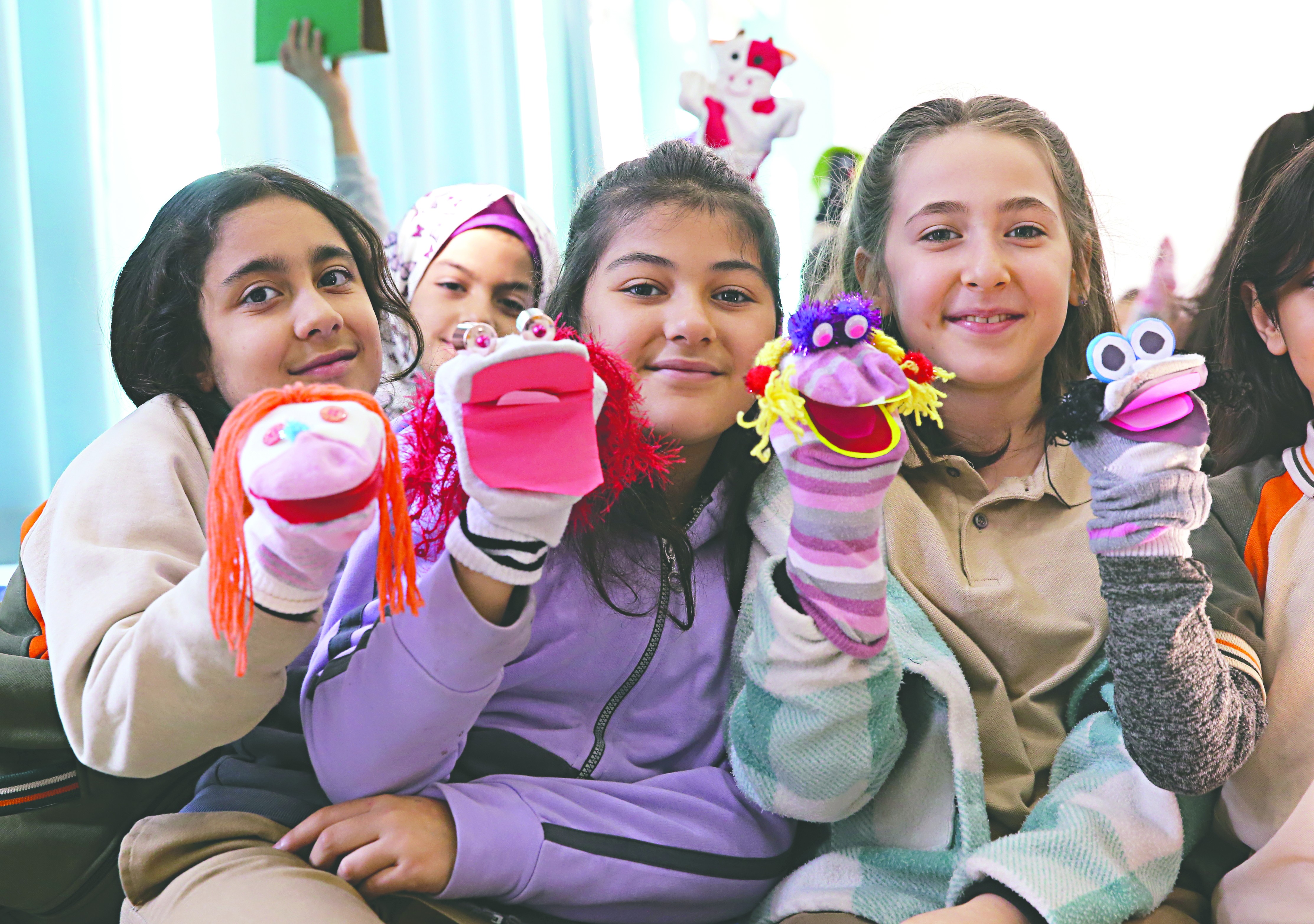 Atık malzemelerden kuklayla çevre bilinci