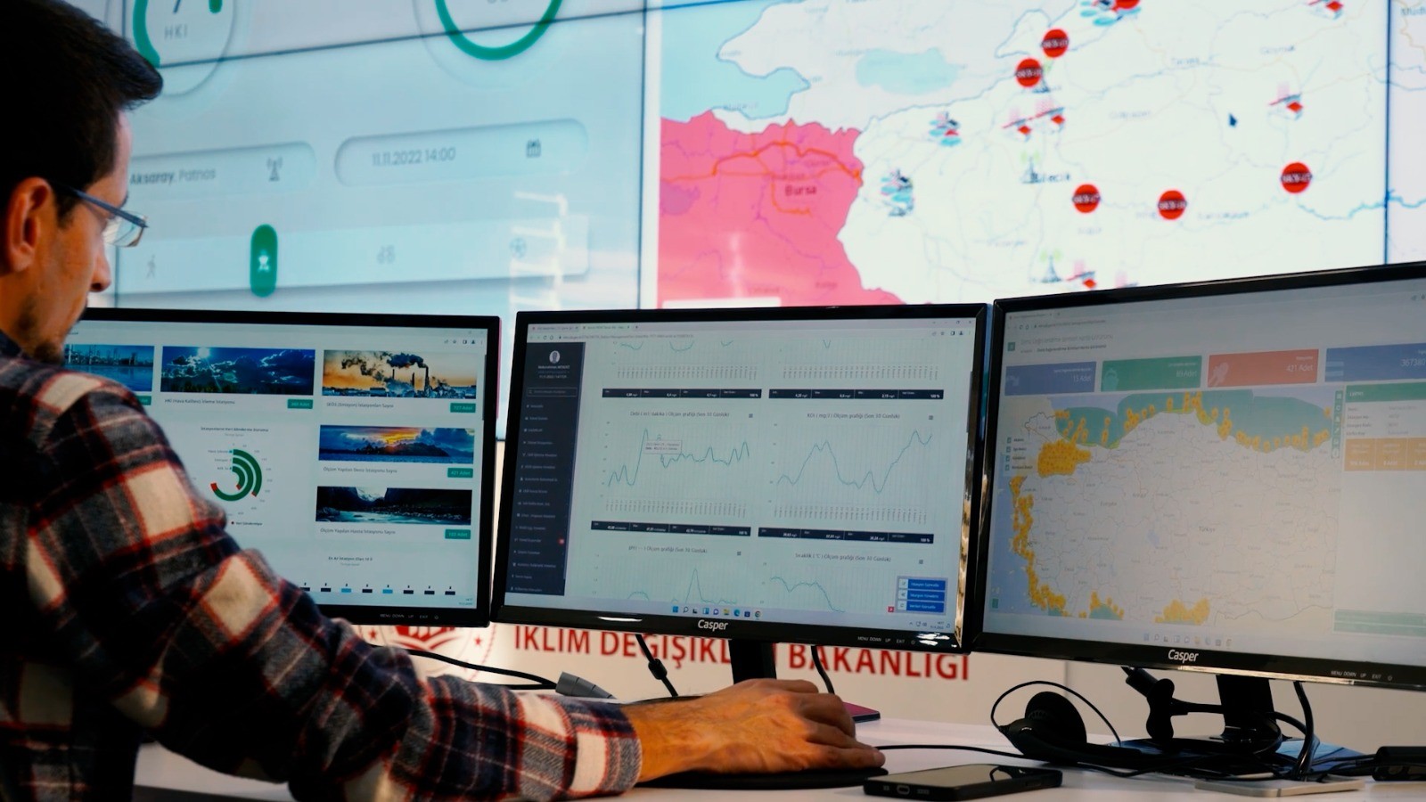 Atık su arıtma tesislerini 7/24 online takip