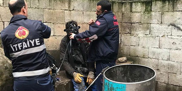 Atık toplayan Suriyeli genç, girdiği konteynerde zehirlendi