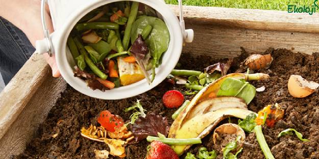 Atıklar kompostoya dönüşüyor