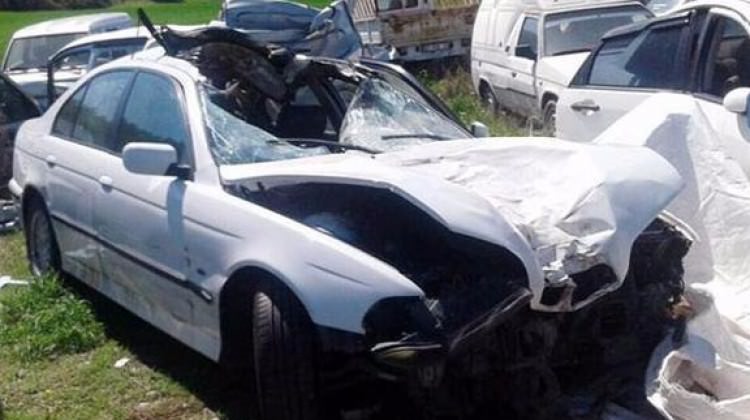 Atın kazada kopan kafası sürücüyü öldürdü!