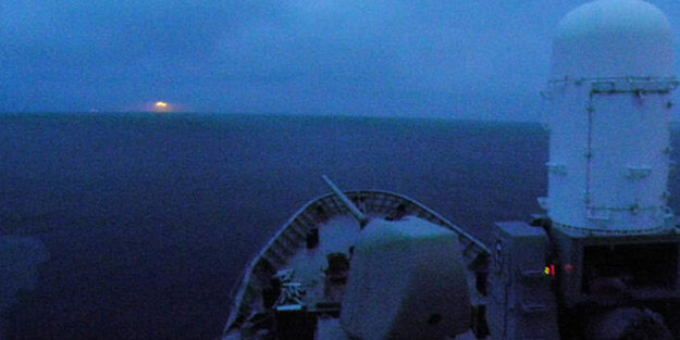 Atina kaşınıyor! Yunan savaş gemisinden telsizle Türk gemisine anons