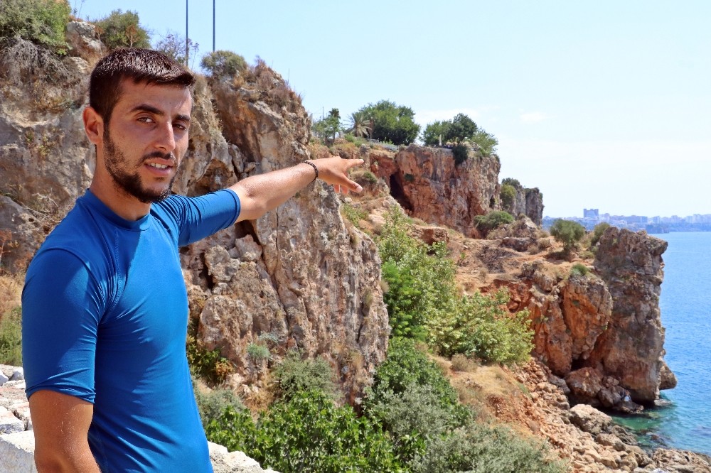 Atladığı yeri haberlerde izleyince kendi bile inanamadı 