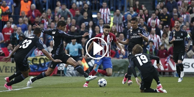 Atletico Madrid 2-1 Real Madrid (Geniş Özet)