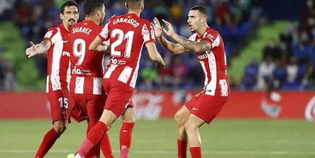 Atletico Madrid, Getafe engelini dakika 90'da geçti
