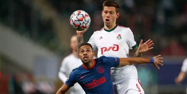 Atletico Madrid, Moskova'da kayıp!