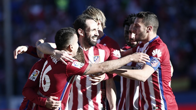 Atletico Madrid'dan altın değerinde 3 puan