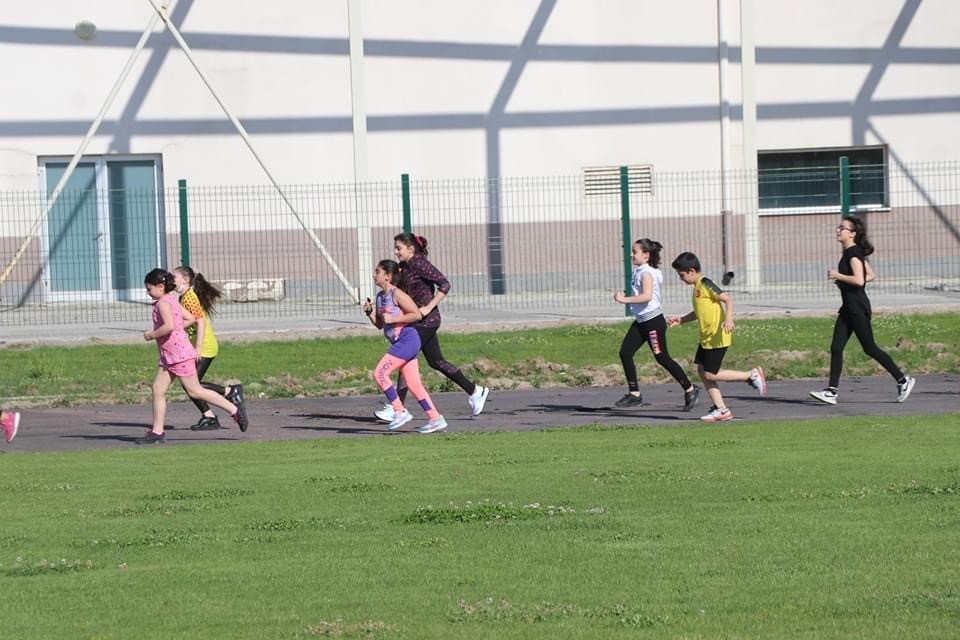 Atletizm sporcuları antrenmanlara başladı 