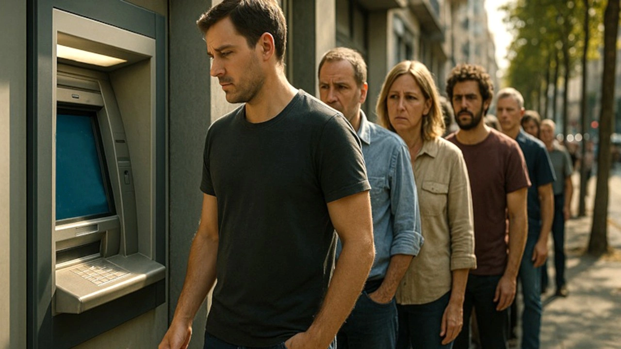 ATM’lerde nakit yok: Çekmeye gelenler eli boş dönüyor.