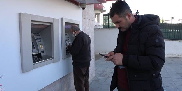 ATM'ye giden adam hayatının şokunu yaşadı