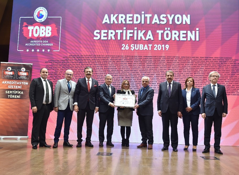 ATO akreditasyon denetiminde Türkiye birincisi seçildi 