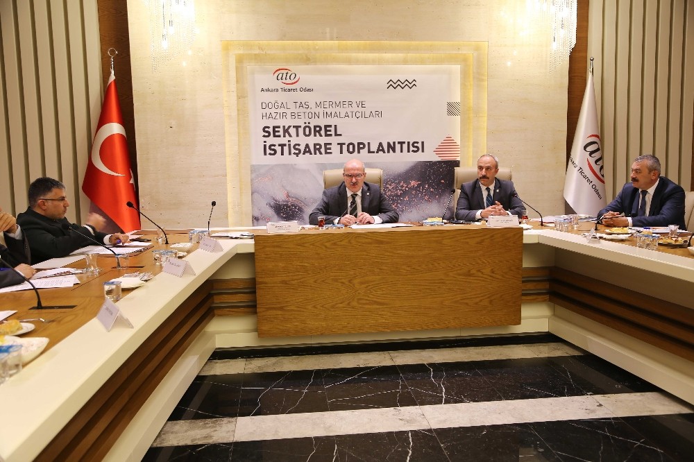 ATO Başkanı Baran: “Andezit taşı için coğrafi işaret tescili alacağız” 