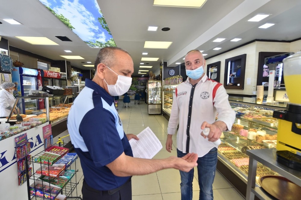 ATO Başkanı Baran’dan yeni normalleşme sürecindeki lokanta, kafe ve restoranlara siftah ziyareti 