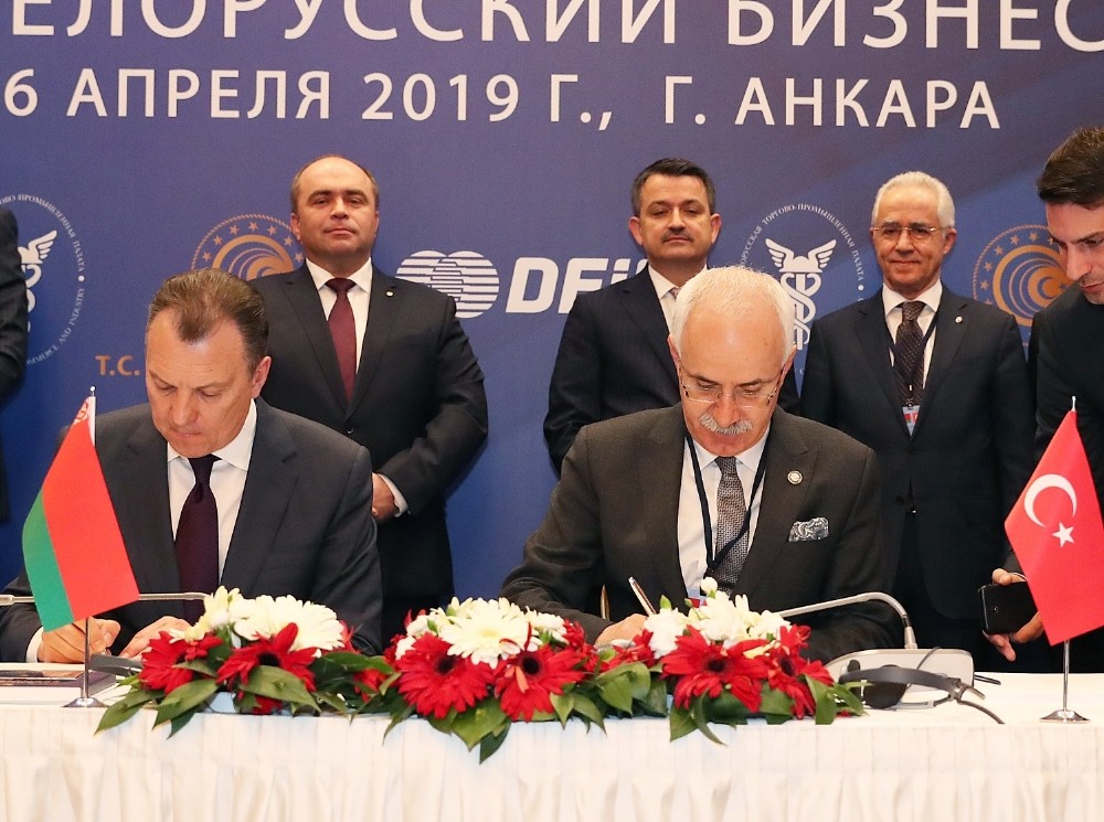 ATO ile Belarus arasında işbirliği protokolü imzalandı 