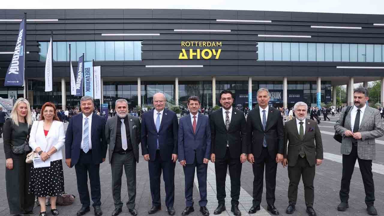 ATO, lojistik sektörünü Rotterdam’a taşıdı…: Türk lojistik firmaları dünya vitrininde…